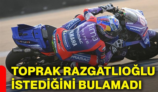 Toprak Razgatlıoğlu istediğini bulamadı