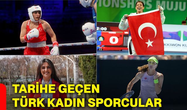 Tarihe geçen Türk kadın sporcular