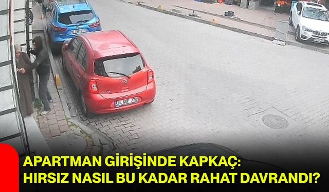 Apartman Girişinde Kapkaç: Hırsız Nasıl Bu Kadar Rahat Davrandı?