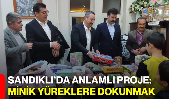 Sandıklı’da Anlamlı Proje: Minik Yüreklere Dokunmak
