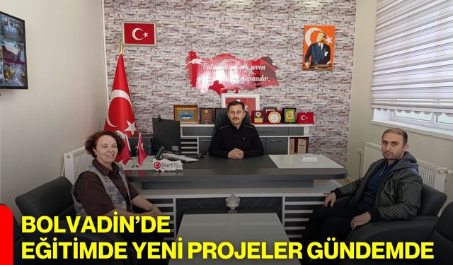 Bolvadin’de Eğitimde Yeni Projeler Gündemde