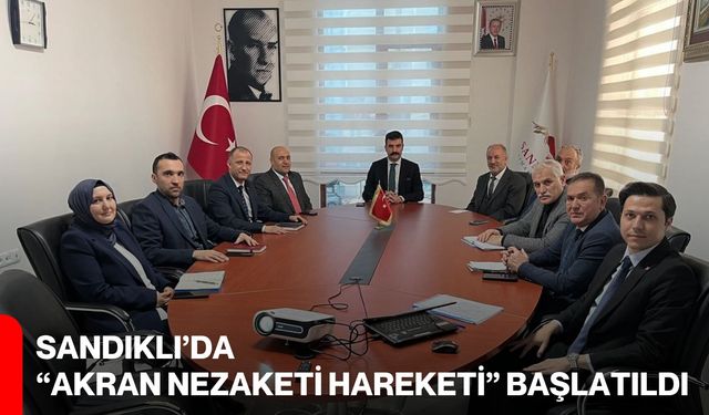 Sandıklı’da “Akran Nezaketi Hareketi” Başlatıldı