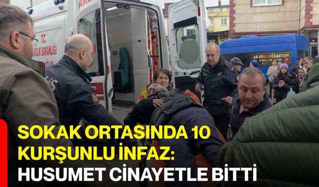 Sokak Ortasında 10 Kurşunlu İnfaz: Husumet Cinayetle Bitti
