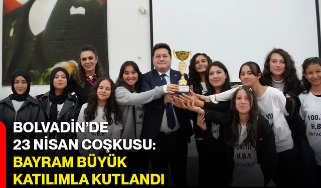 Bolvadin’de 23 Nisan Coşkusu: Bayram Büyük Katılımla Kutlandı
