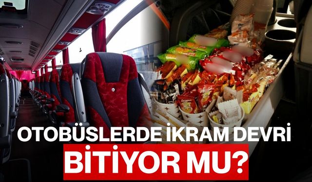 Otobüslerde İkram Devri Bitiyor Mu?