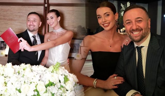 Sezgi Sena Akay ile Erdinç Acar Dünyaevine Girdi