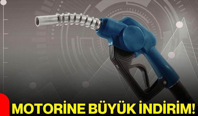 Motorine Büyük İndirim!