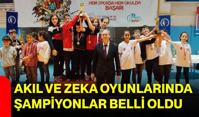 Akıl ve Zeka Oyunlarında Şampiyonlar Belli Oldu