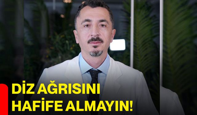 Diz ağrısını hafife almayın!