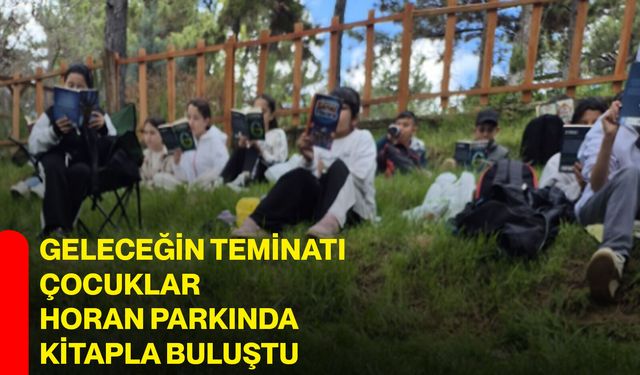 Geleceğin Teminatı Çocuklar Horan Parkında Kitapla Buluştu