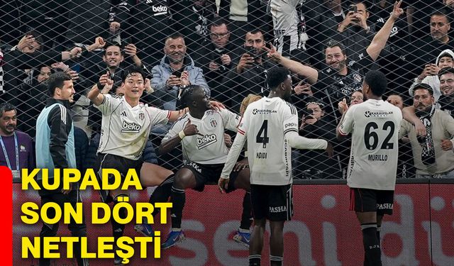 Kupada son dört netleşti