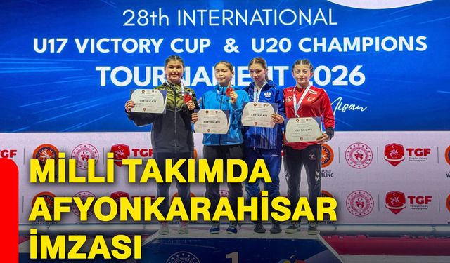 Milli takımda Afyonkarahisar imzası