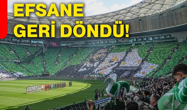 Efsane geri döndü!