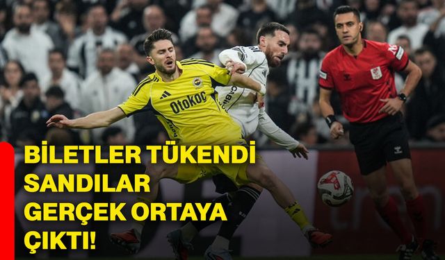 Biletler tükendi sandılar, gerçek ortaya çıktı!