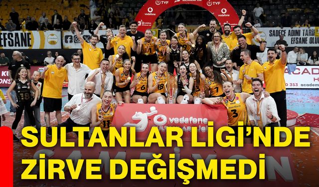 Sultanlar Ligi’nde zirve değişmedi