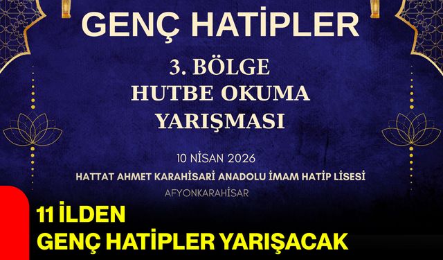 11 İlden Genç Hatipler Yarışacak