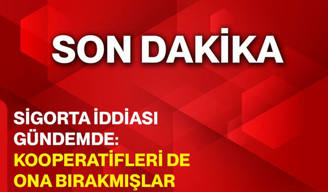 Yolsuzluğun sigortacısı yine sahnede! Kooperatifleri de ona bırakmışlar