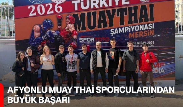Afyonlu Muay Thai Sporcularından Büyük Başarı