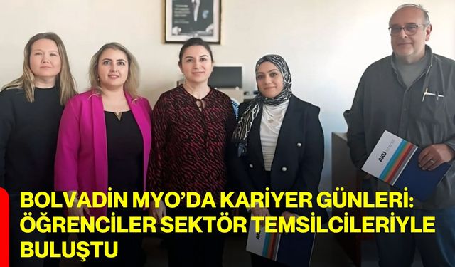 Bolvadin MYO’da Kariyer Günleri: Öğrenciler Sektör Temsilcileriyle Buluştu