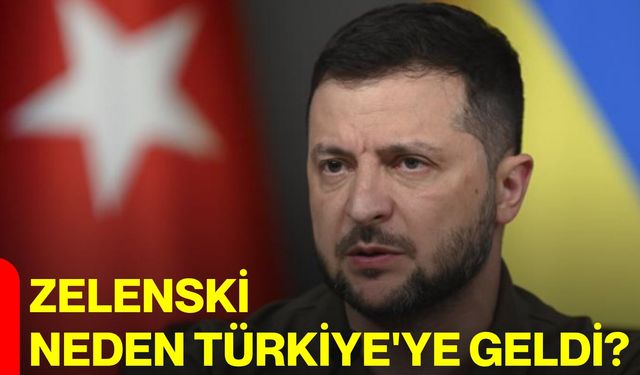 Zelenski Neden Türkiye'ye Geldi?