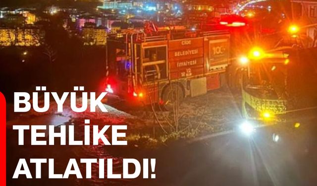 Büyük tehlike atlatıldı!