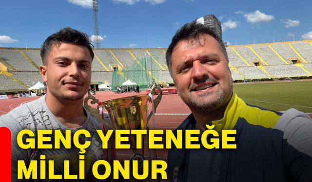 Genç yeteneğe milli onur