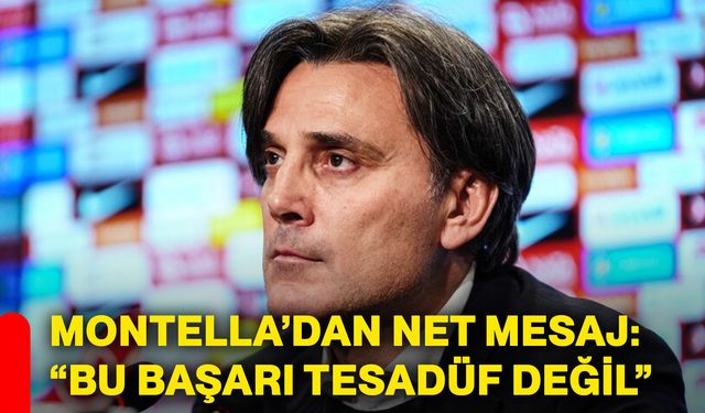 Montella’dan net mesaj: “Bu başarı tesadüf değil”