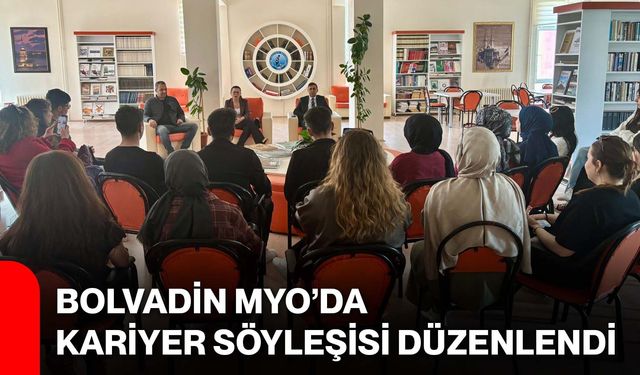 Bolvadin MYO’da Kariyer Söyleşisi Düzenlendi