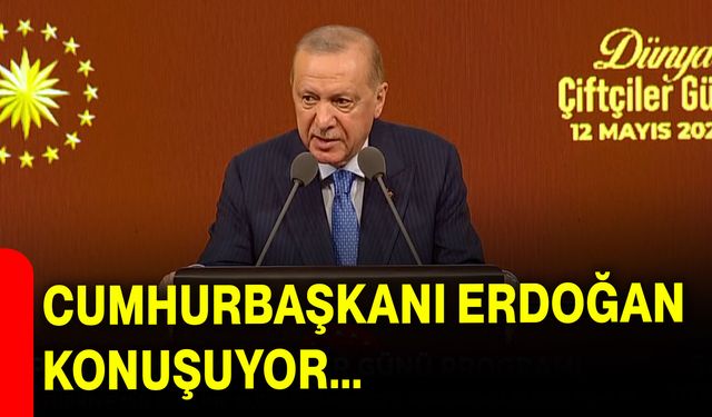 Cumhurbaşkanı Erdoğan konuşuyor