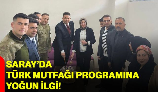Saray’da Türk Mutfağı programına yoğun ilgi