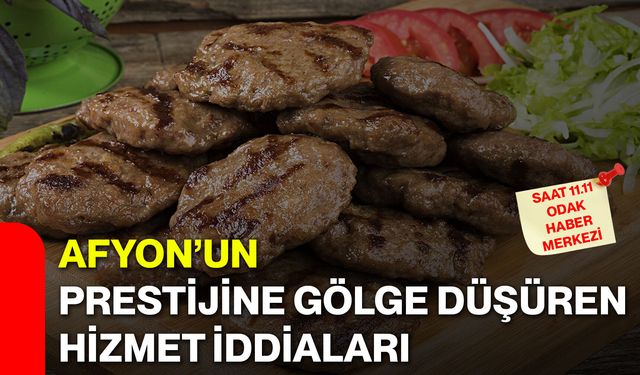 Afyon’un prestijine gölge düşüren hizmet iddiaları