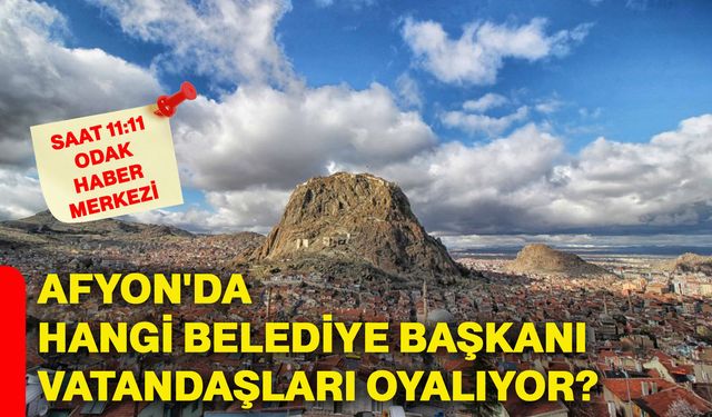 Afyon’da hangi belediye başkanı vatandaşları oyalıyor?   “Dostlar alışverişte görsün” siyaseti