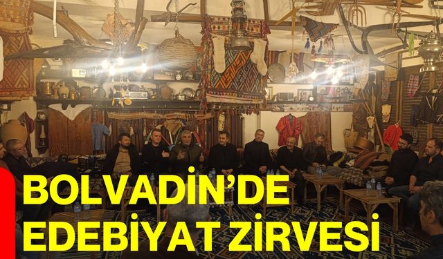 Bolvadin’de Edebiyat Zirvesi