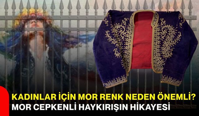 Kadınlar için mor renk neden önemli?  Mor cepkenli haykırış