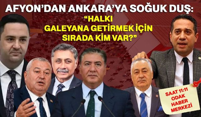 Afyon’dan Ankara’ya soğuk duş: “Halkı galeyana getirmek için sırada kim var?”