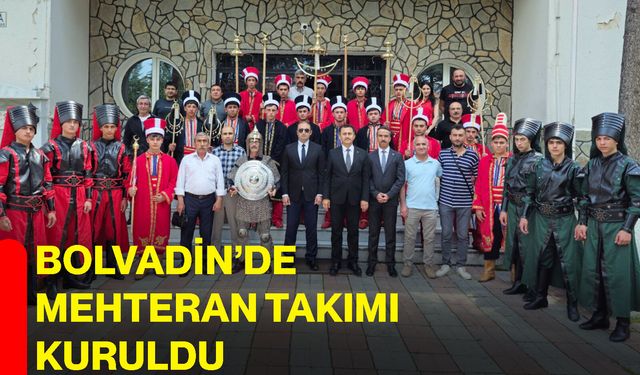 Bolvadin’de mehteran takımı kuruldu