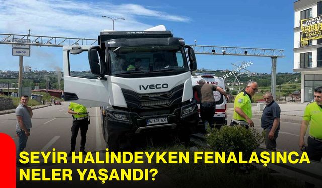 Seyir halindeyken fenalaşınca neler yaşandı?
