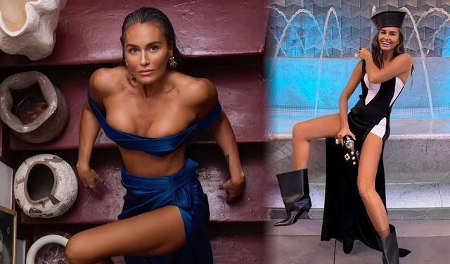 "Bikini izi sevmem" diyen Eda Taşpınar'ın güneşlenirken verdiği poz olay oldu!