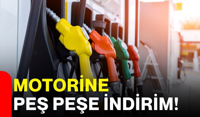 Motorine peş peşe indirim!
