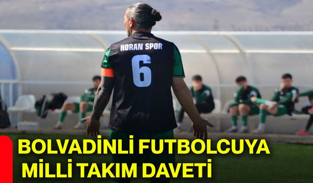 Bolvadinli futbolcuya milli takım daveti