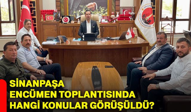 Encümen toplantısında hangi konular görüşüldü?