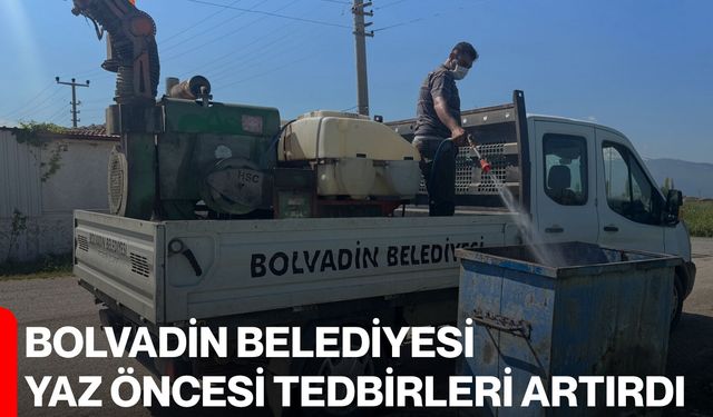 Bolvadin Belediyesi yaz öncesi tedbirleri artırdı