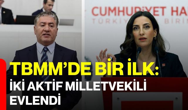 TBMM’de bir ilk: İki aktif milletvekili evlendi