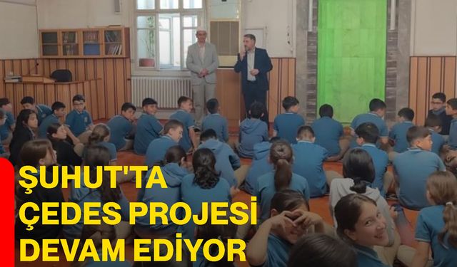 Şuhut'ta ÇEDES projesi devam ediyor
