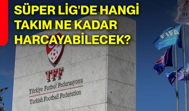 Süper Lig'de hangi takım ne kadar harcayabilecek?