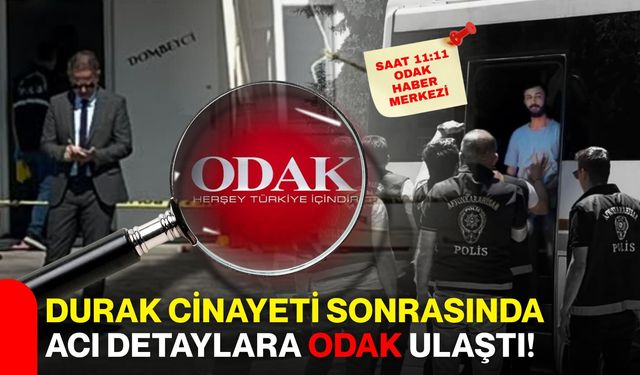Durak cinayeti sonrasında acı detaylara ODAK ulaştı!