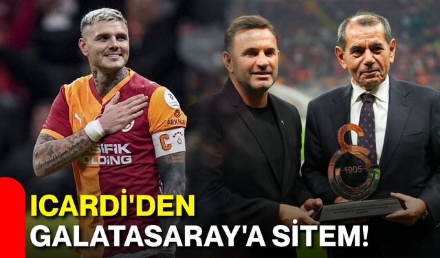 Icardi'den Galatasaray'a sitem!