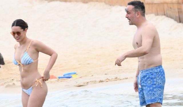 El ele denize girdiler! Oğuzhan Koç ve Hazal Subaşı tatilde
