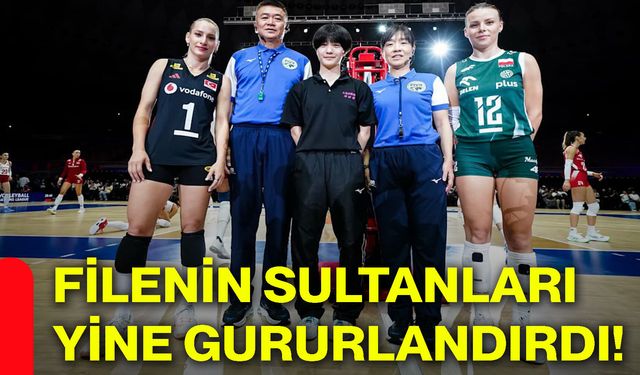 Filenin Sultanları yine gururlandırdı!