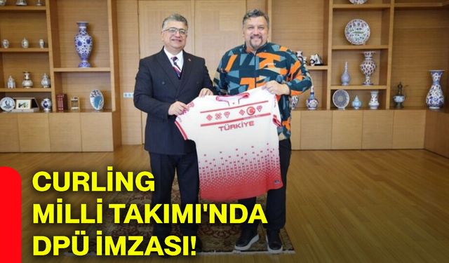Curling Milli Takımı'nda DPÜ imzası!